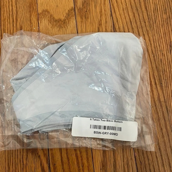 ADAY It takes two bikini bottom Grey M NWT - Picture 7 of 8